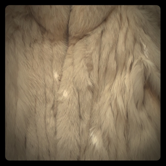 Silver Fox Fur Coat - Picture 1 of 4